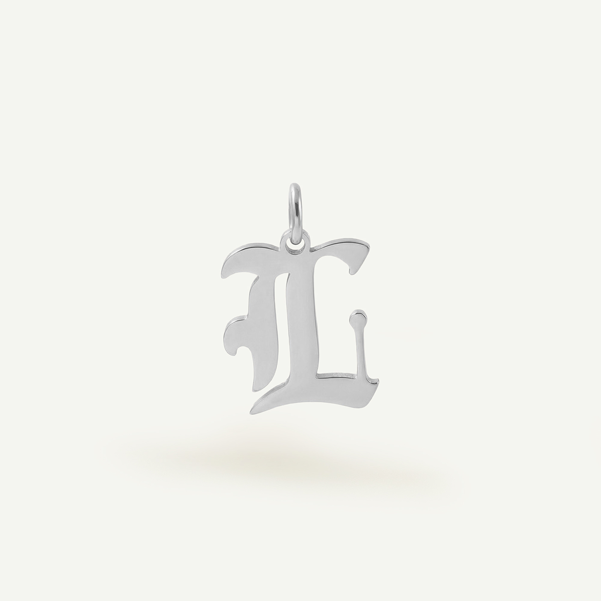 Old English Monogram Charm