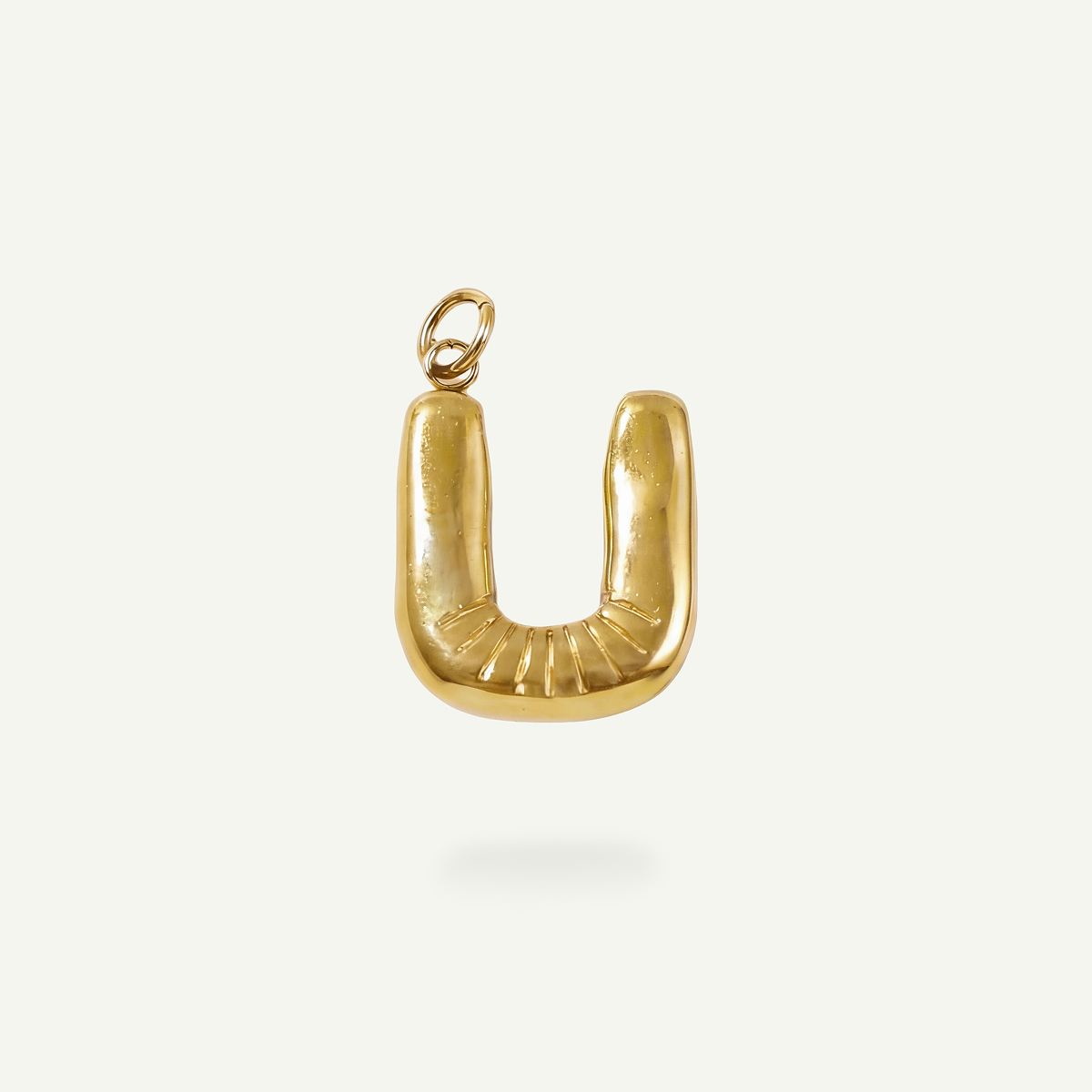 Balloon Monogram Letter Charm