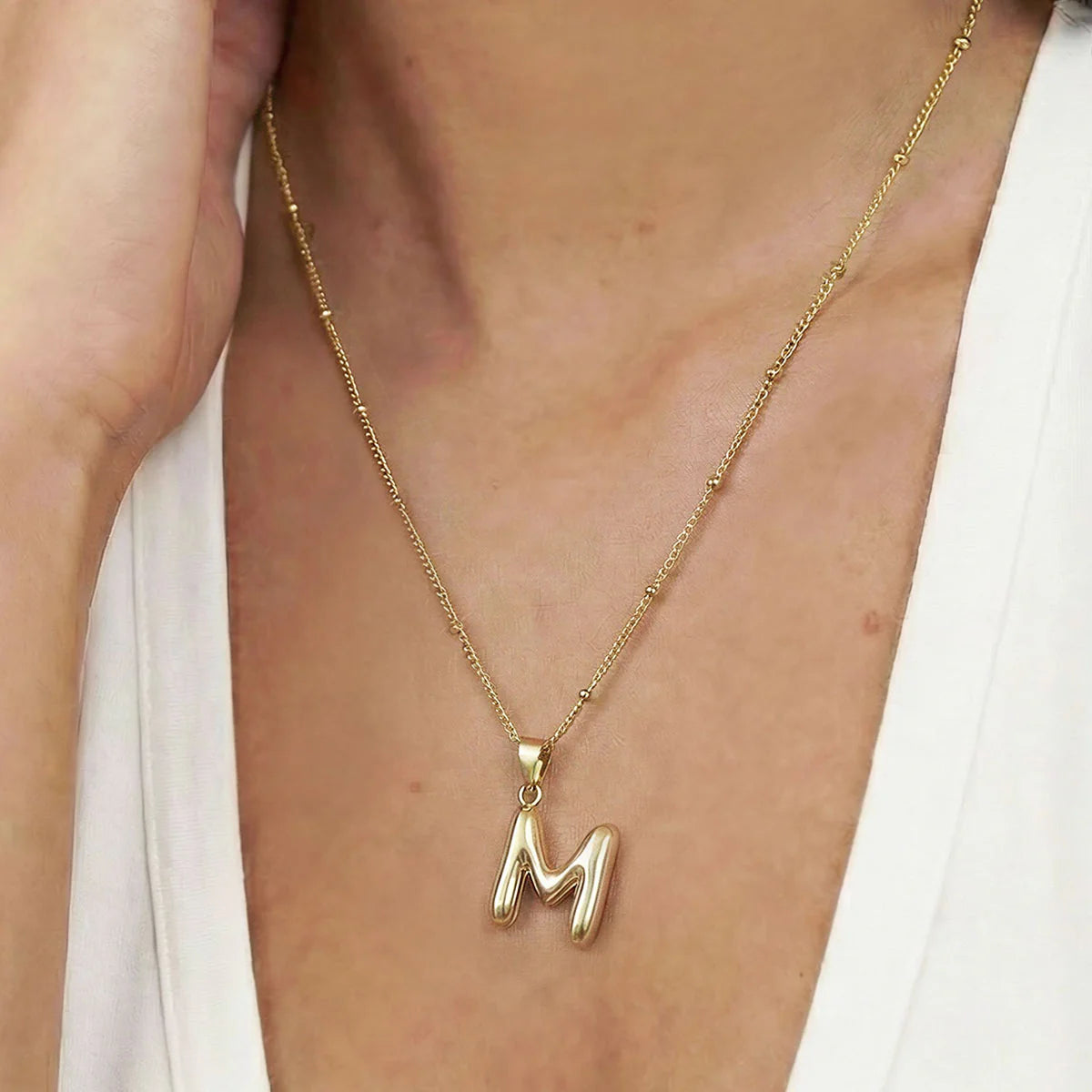 The Lauren Monogram Necklace