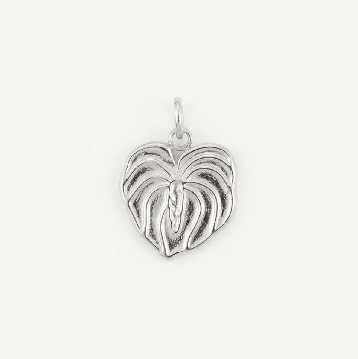 Anthurium Charm, Silver