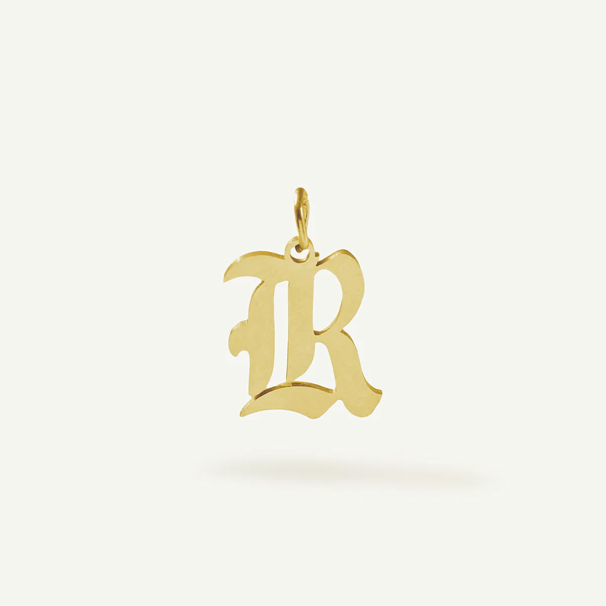 Old English Monogram Charm