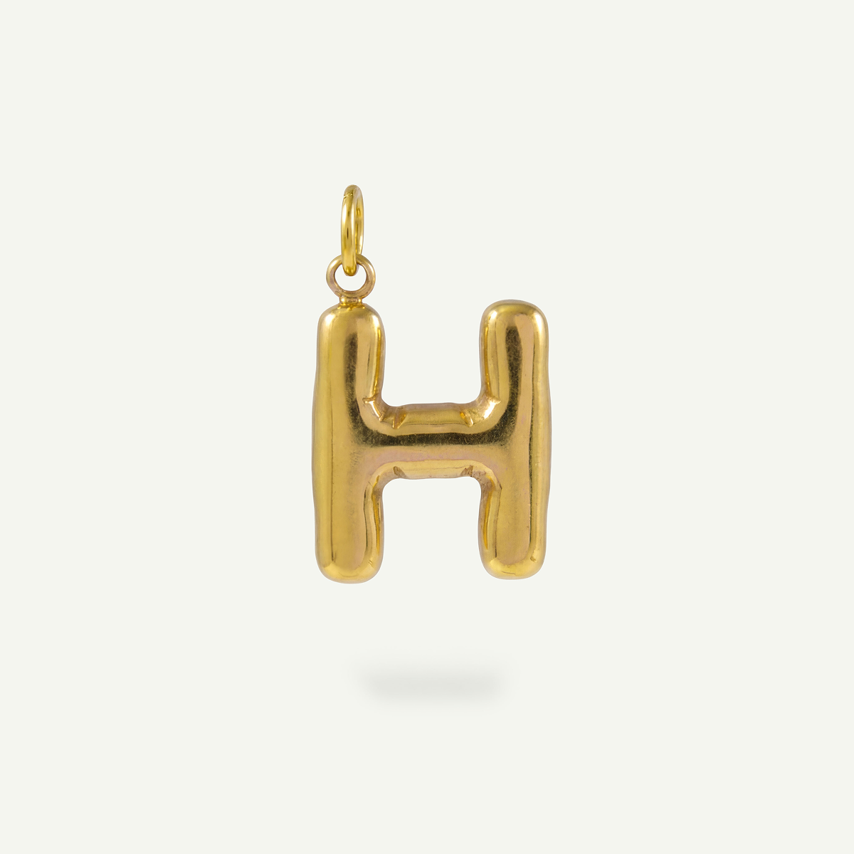 Balloon Monogram Letter Charm