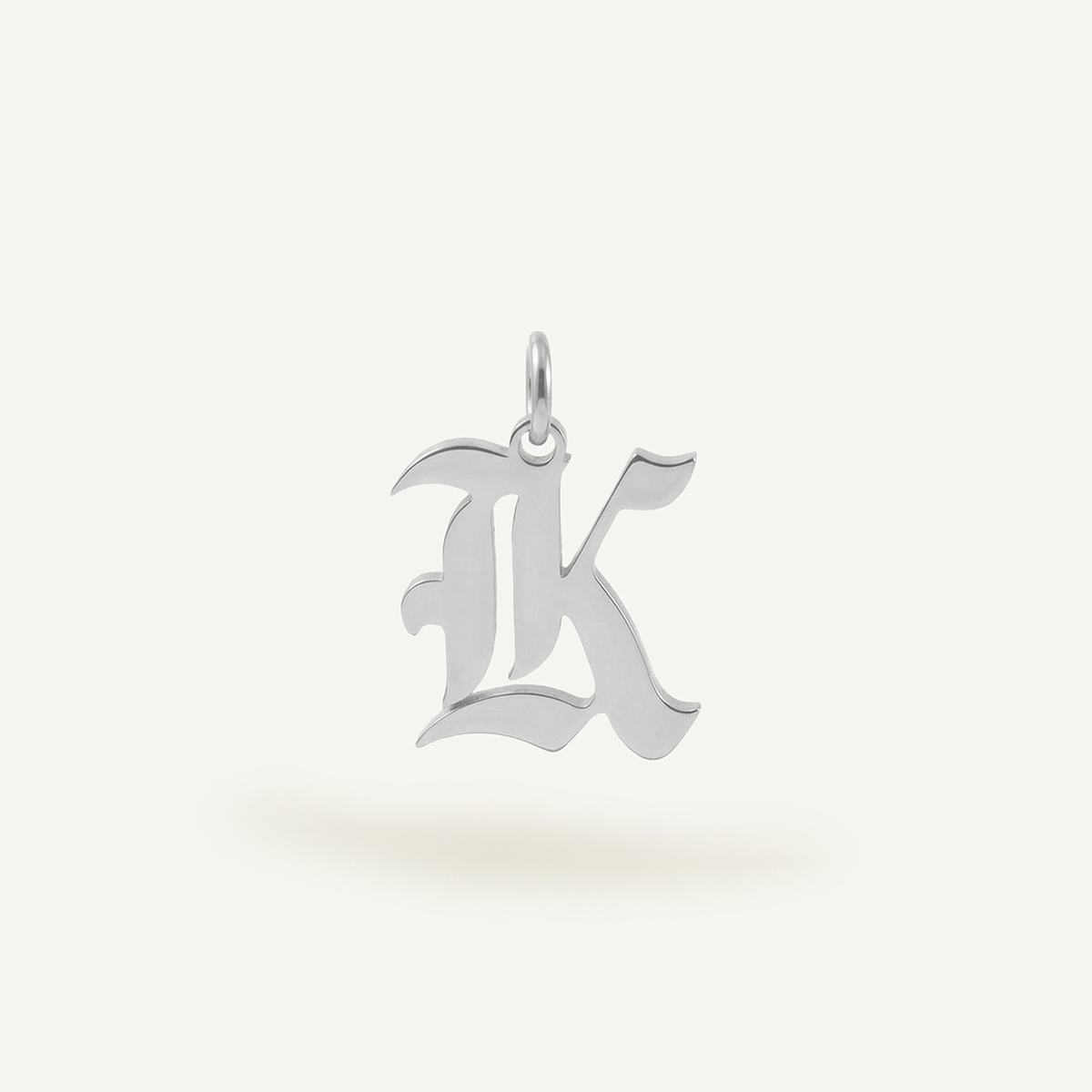Old English Monogram Charm