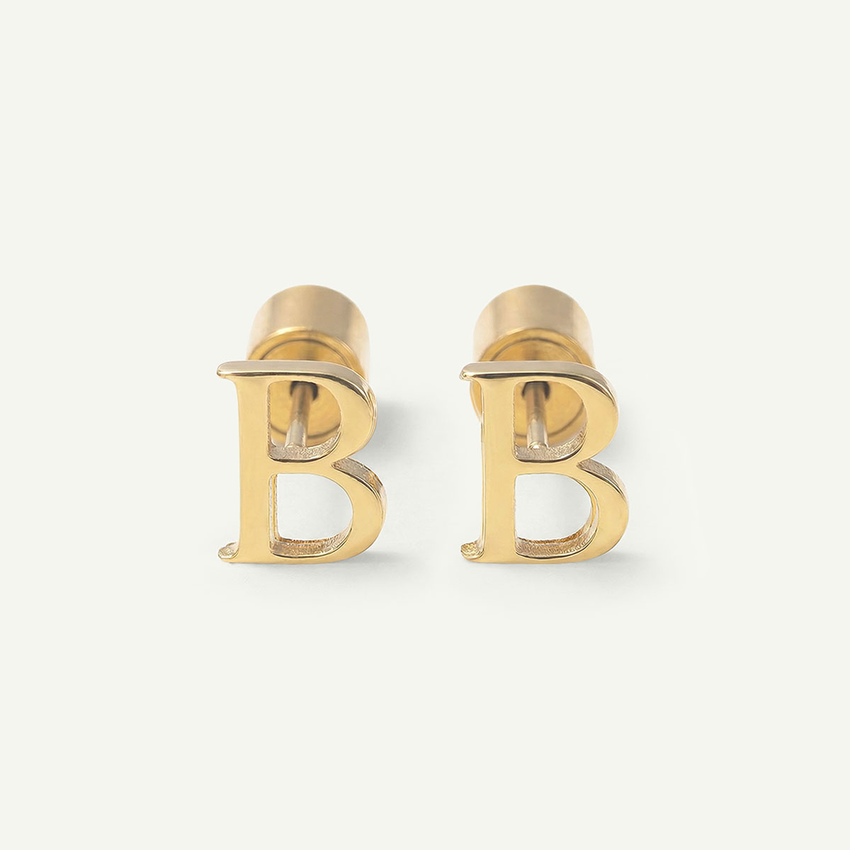 Basic Monogram Studs