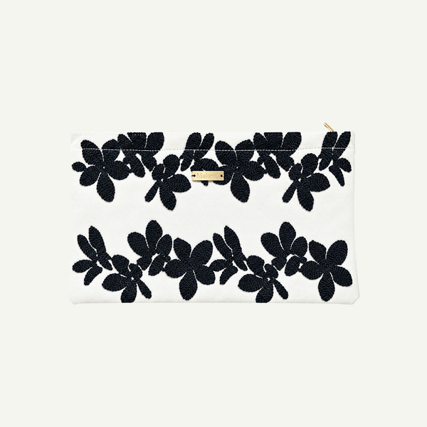 Pua Lani Embroidered Small Clutch