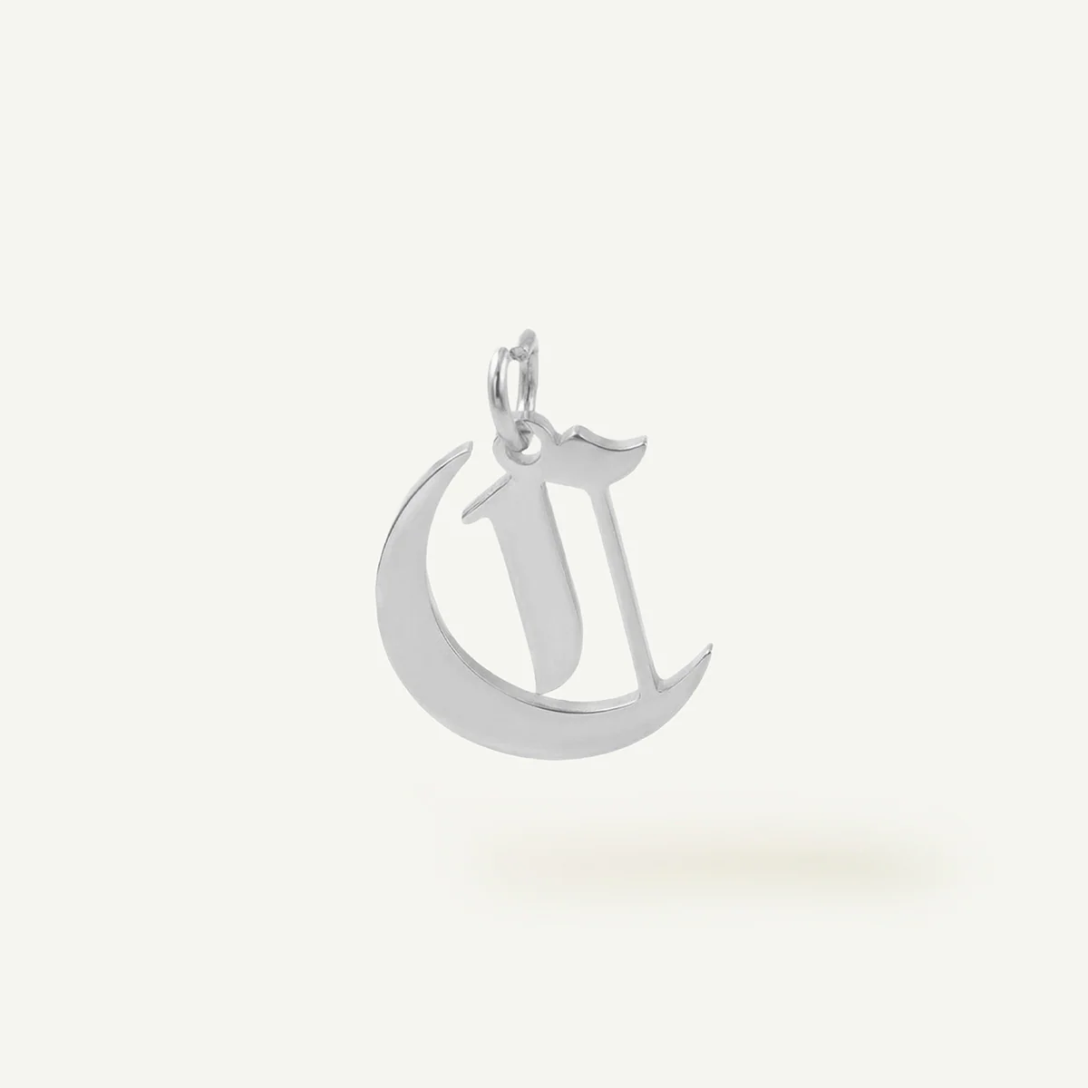 Old English Monogram Charm