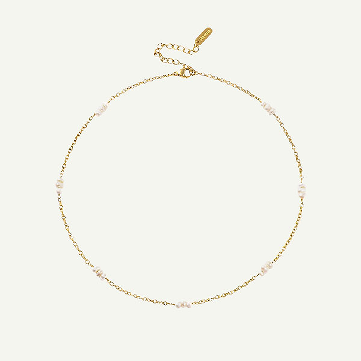 Lilia White Pearl Necklace
