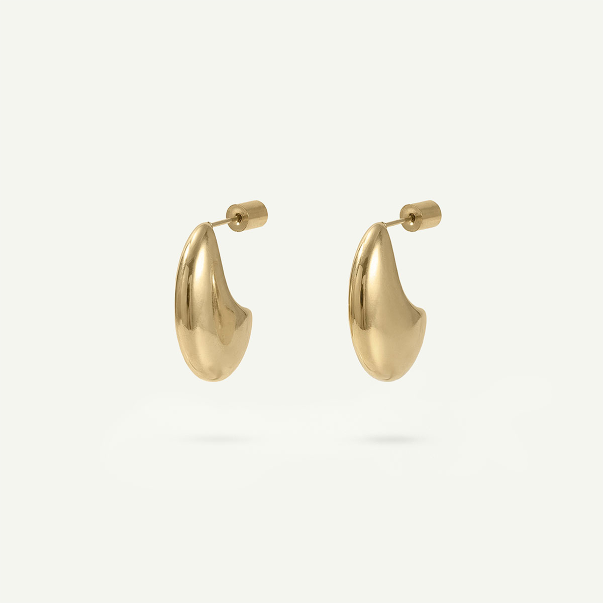 Harper Teardrop Earrings, Gold
