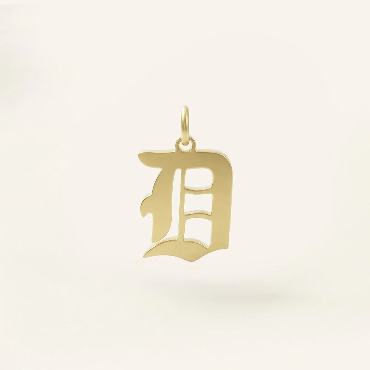 Old English Monogram Charm