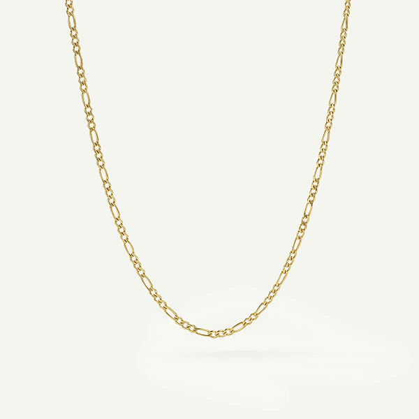 Micro Figaro Chain Necklace