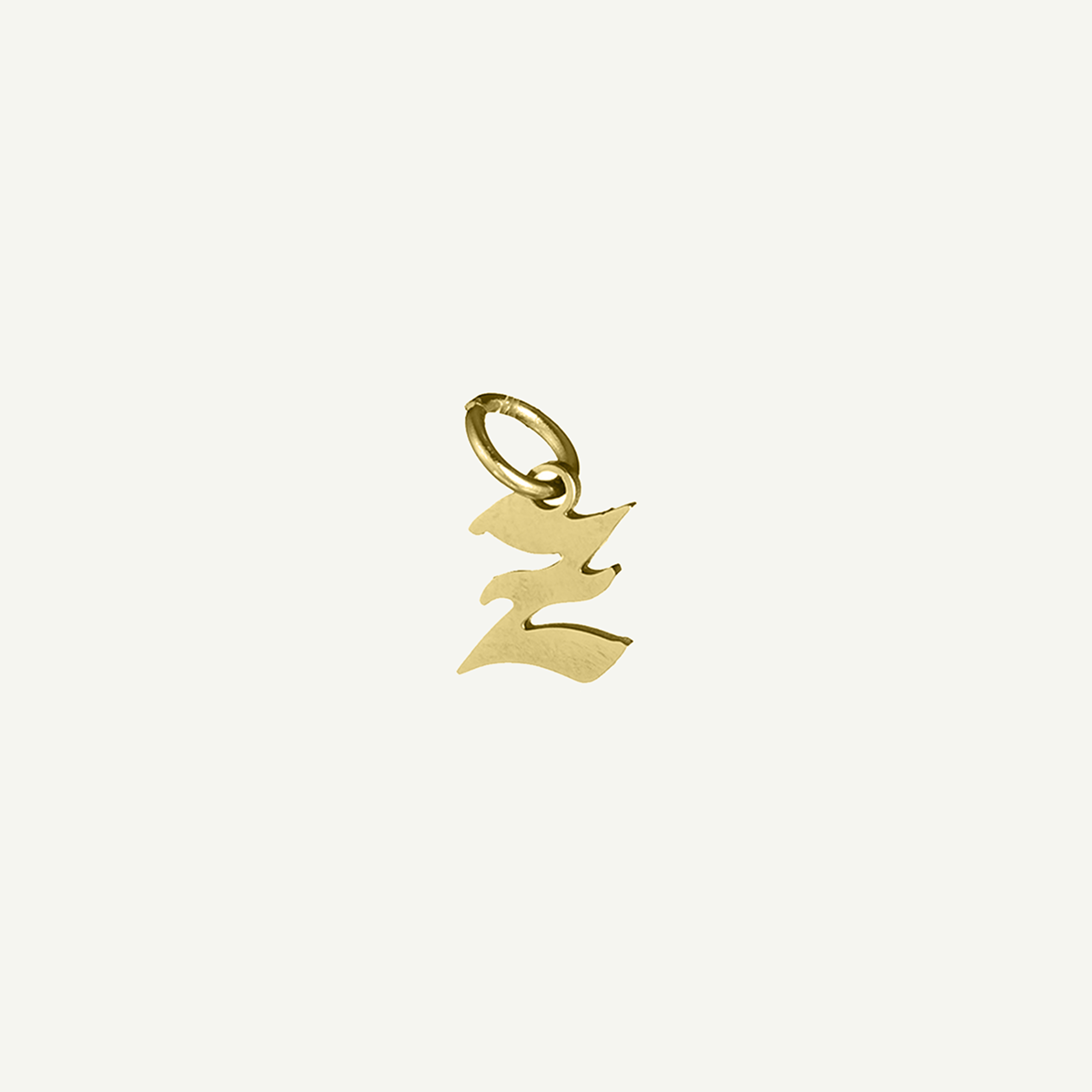 Old English Lowercase Monogram Charm