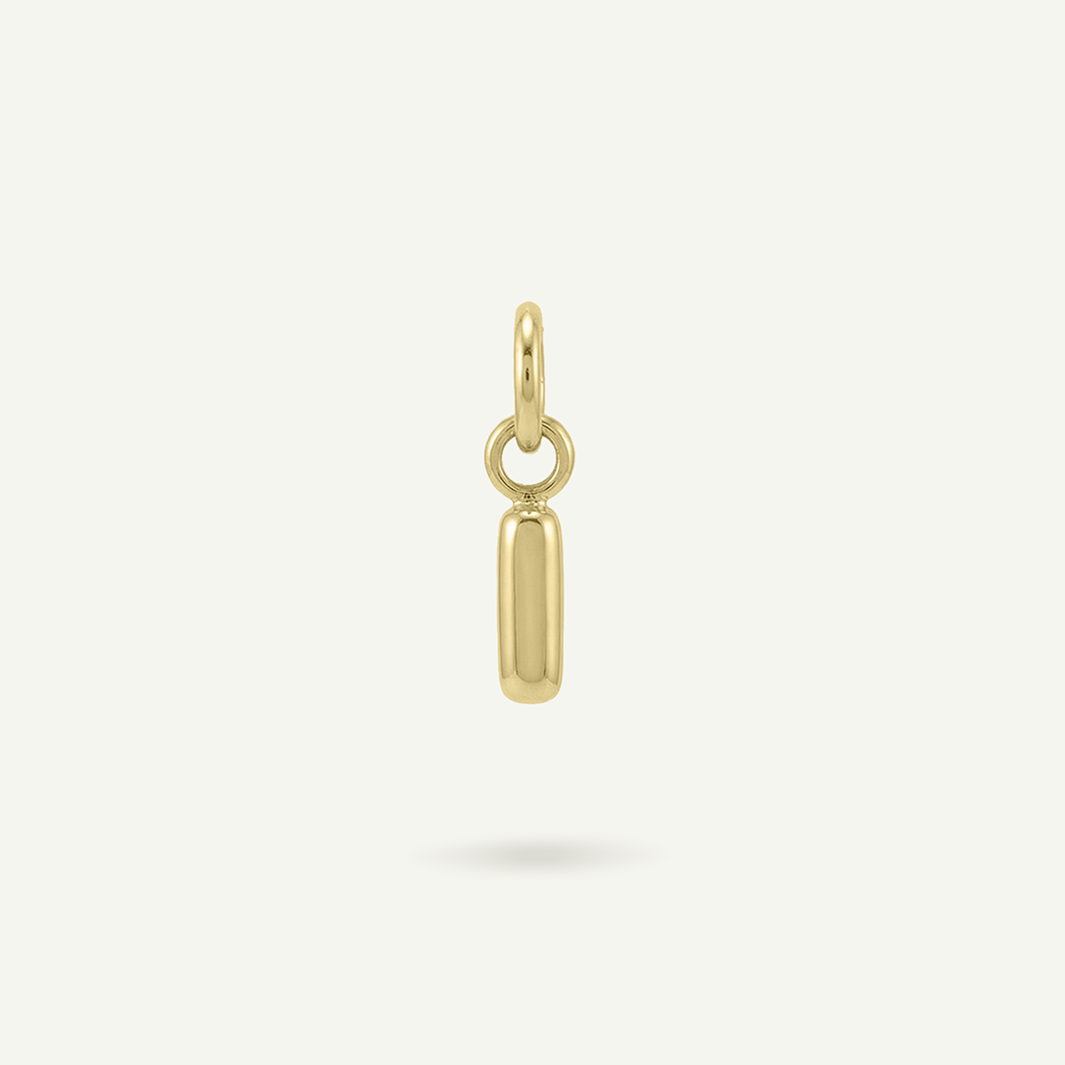 Bubble Monogram Letter Charm