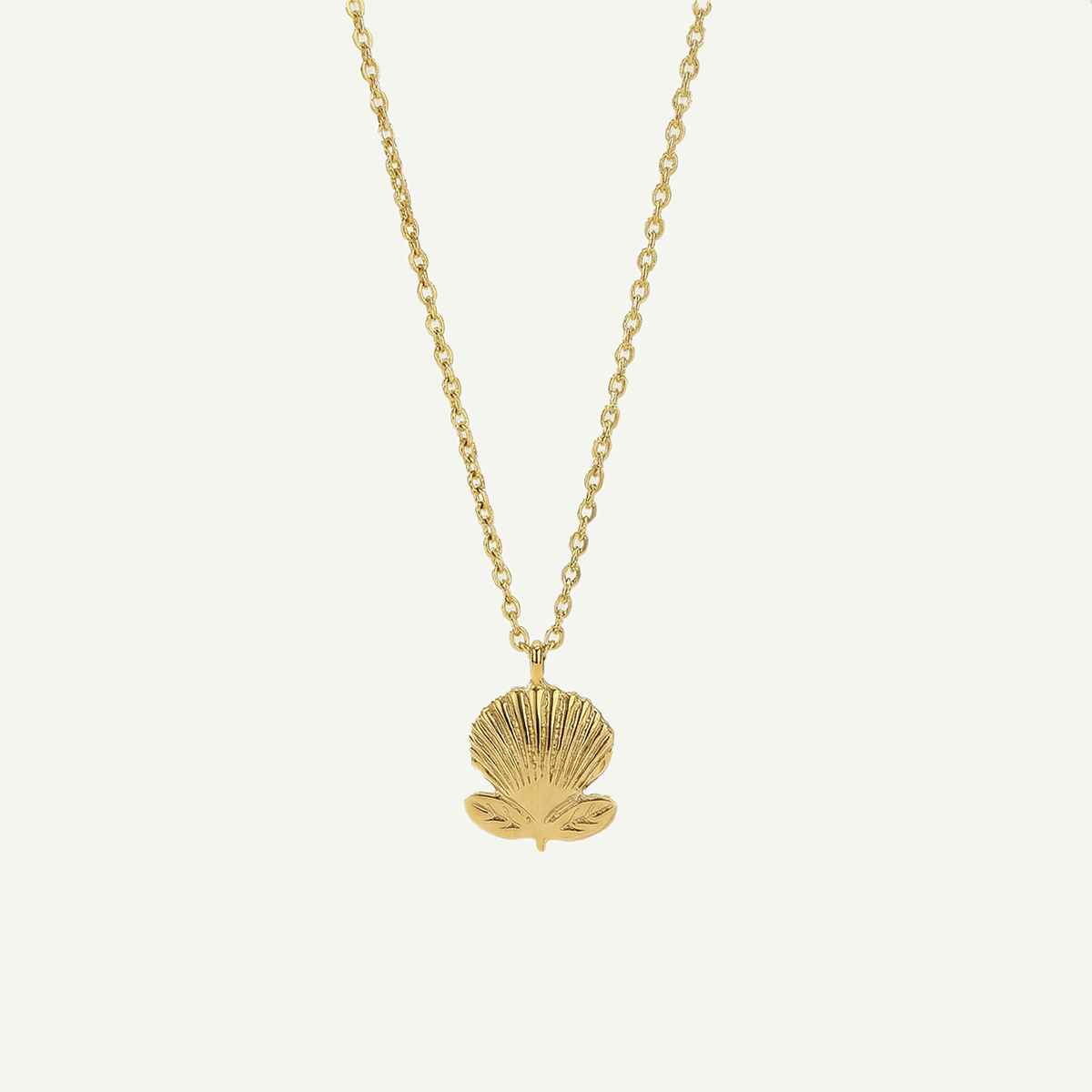 ‘Ōhi‘a Lehua Necklace, Gold