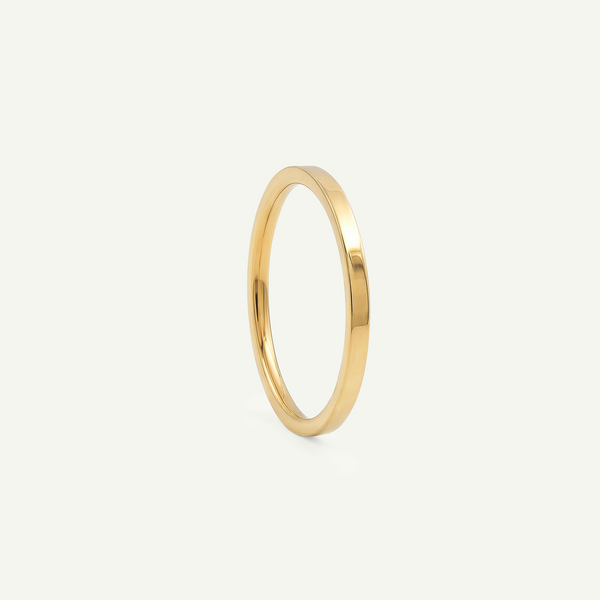 Flat Basic Thin Ring