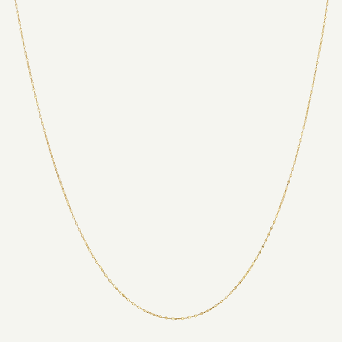 Box Chain 1.1mm Threader Necklace