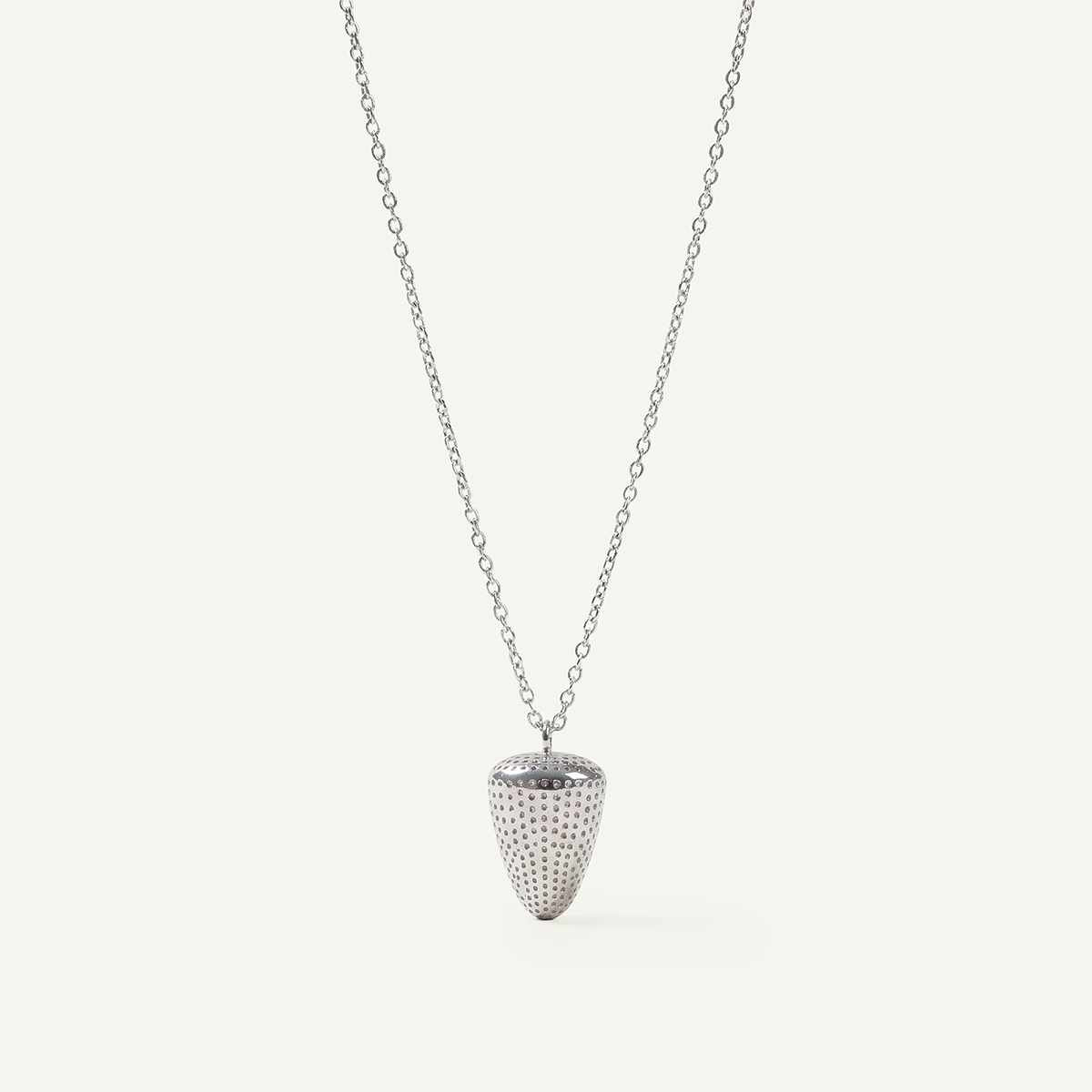 Silver Cone Necklace