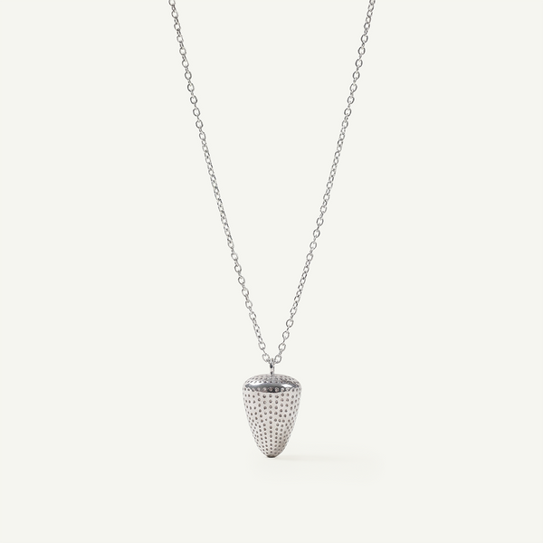 Silver Cone Necklace