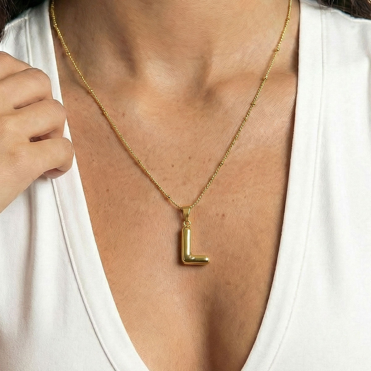 The Lauren Monogram Necklace