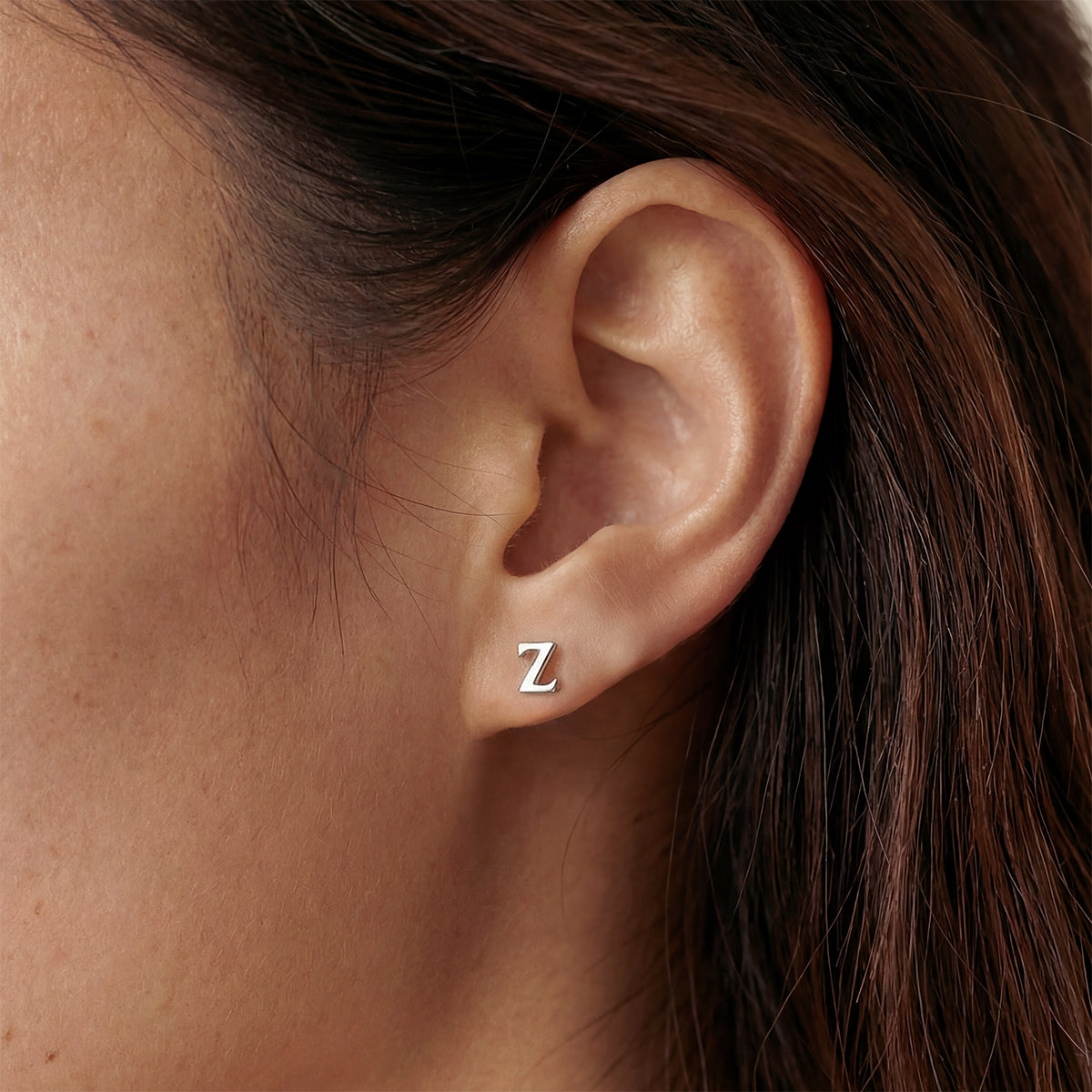 Basic Monogram Studs