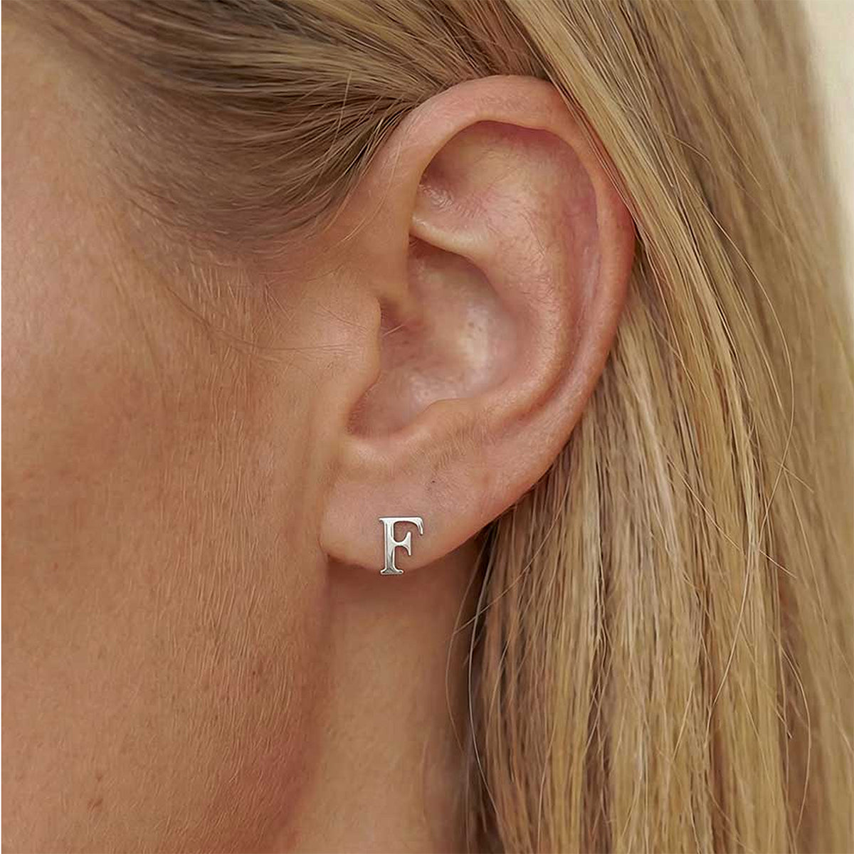 Basic Monogram Studs