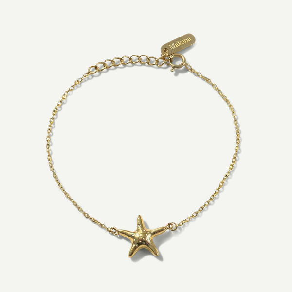Starfish Bracelet, Gold