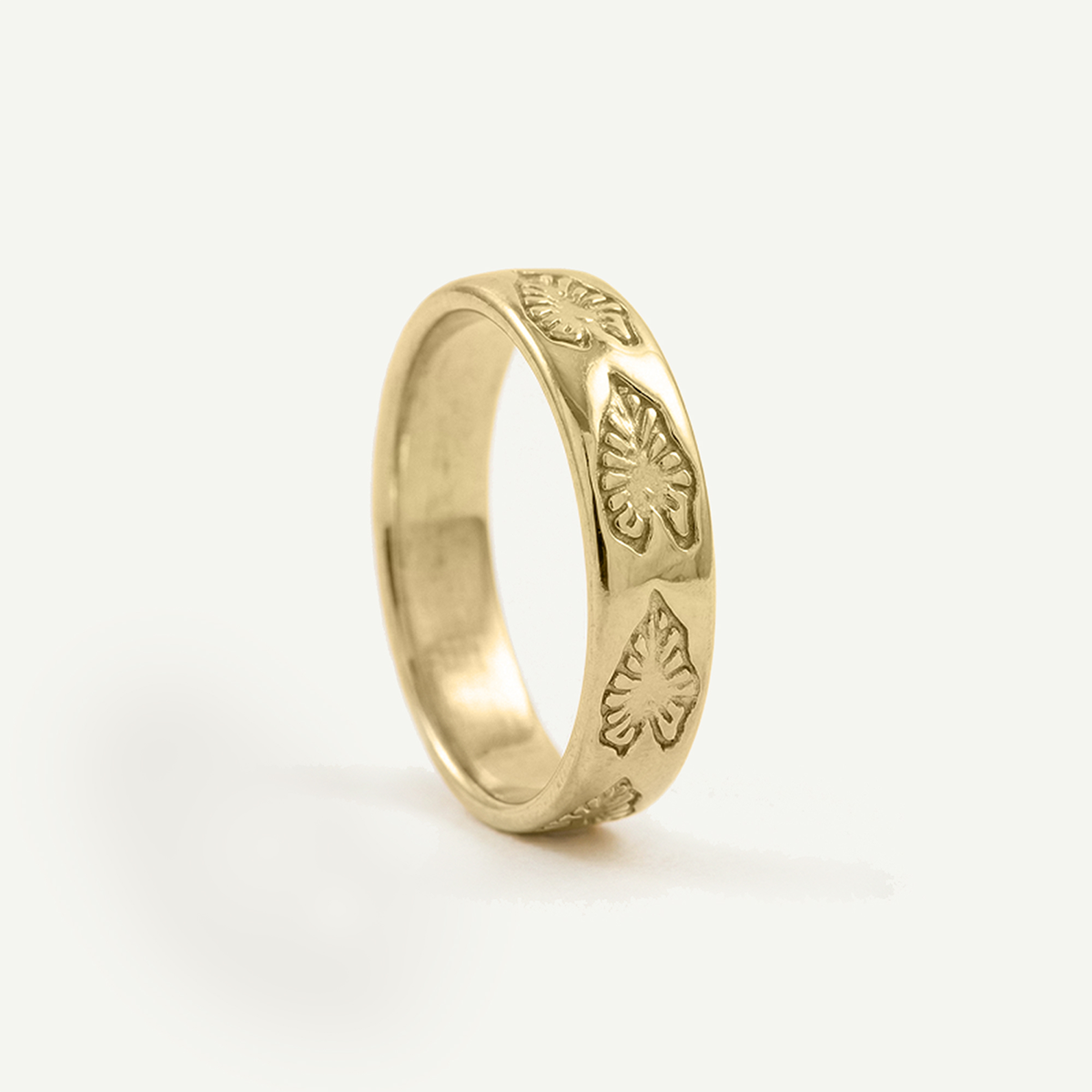 Kalo Imprint Closed Ring
