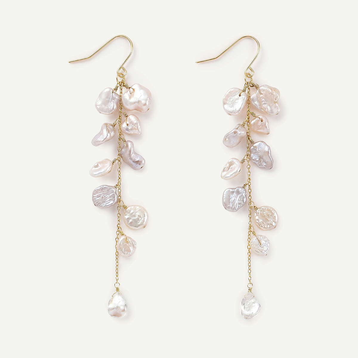 The Kiana Earrings, Gold
