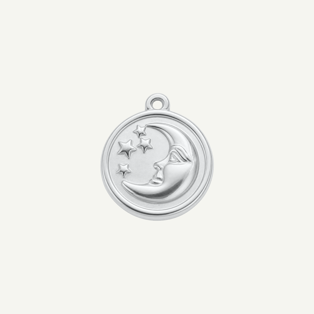Moon and Stars Disk Charm