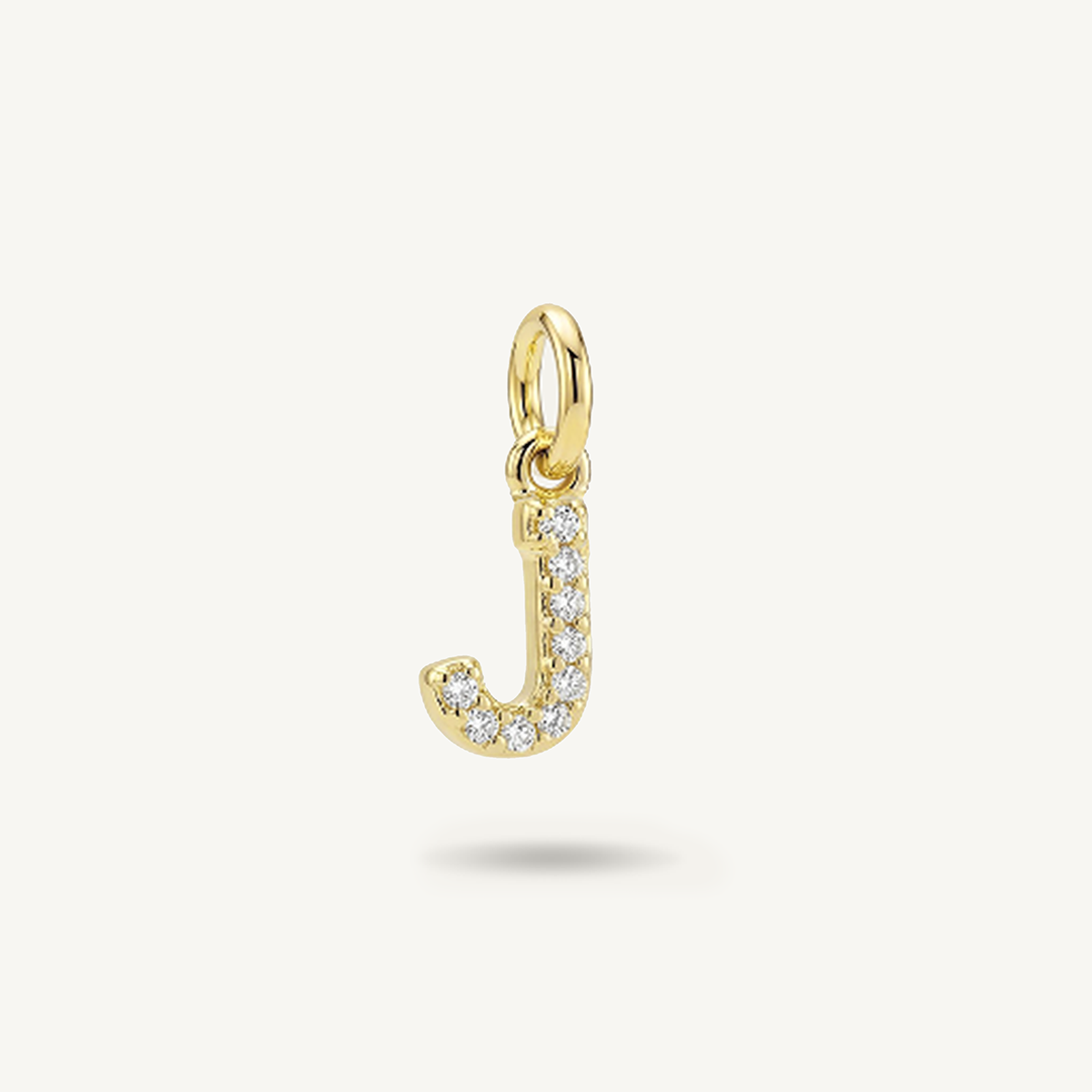 Diamond Monogram Letter Charm