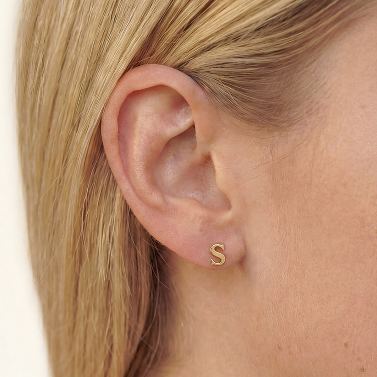 Basic Monogram Studs