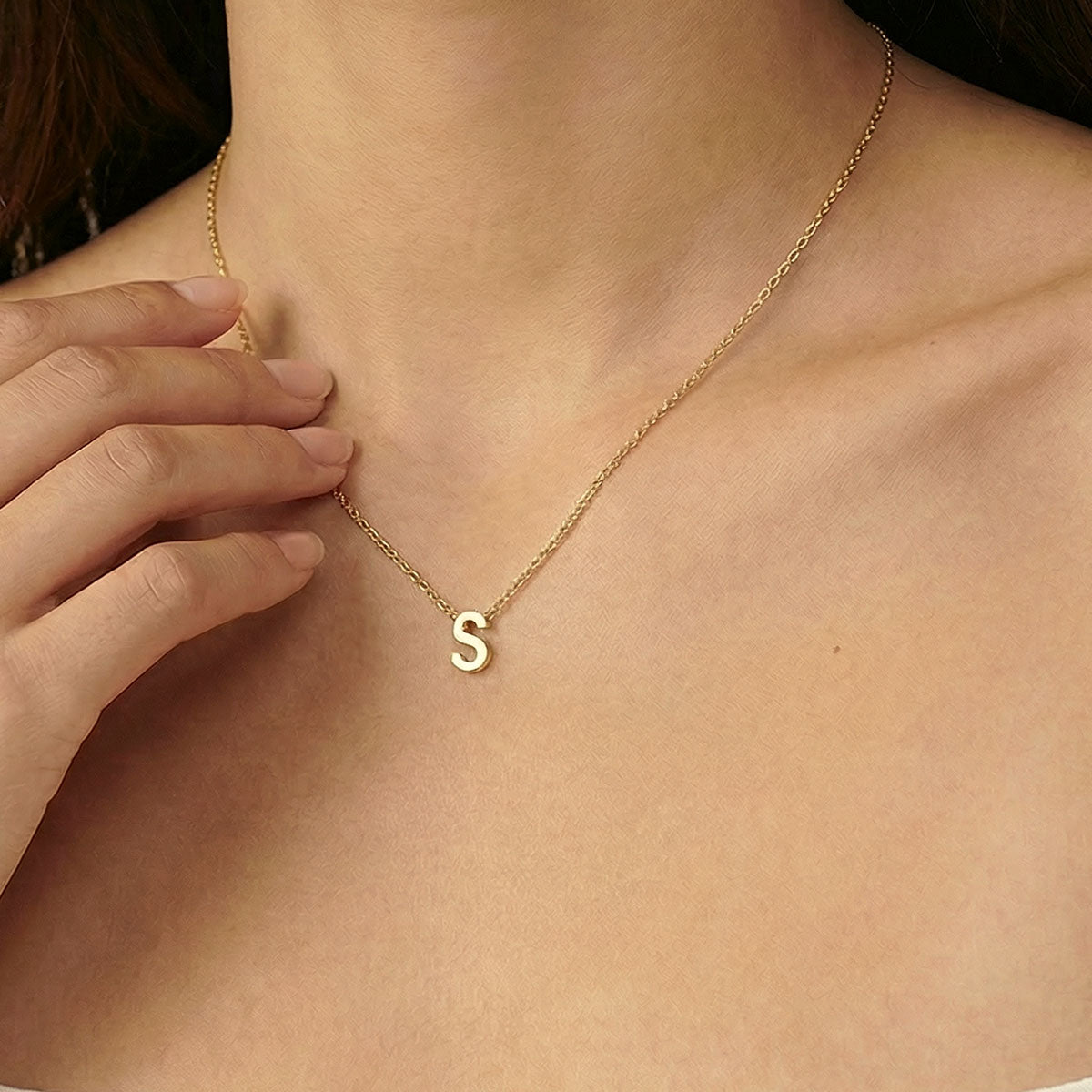 Nani Monogram Necklace