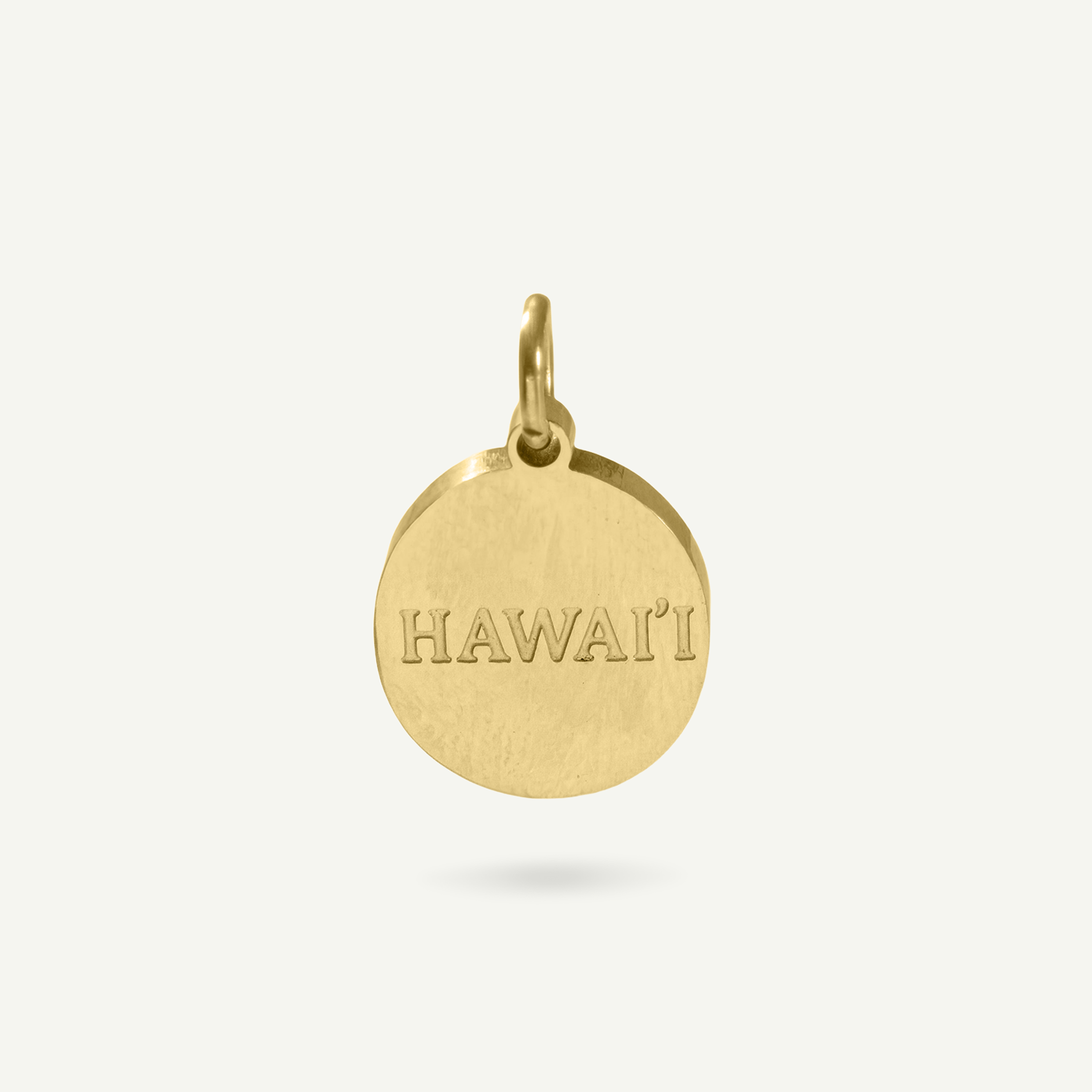 Hawaii Circle Charm