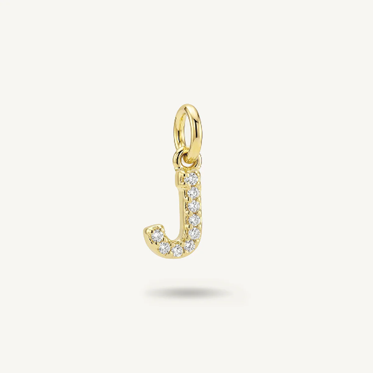 Diamond Monogram Letter Charm