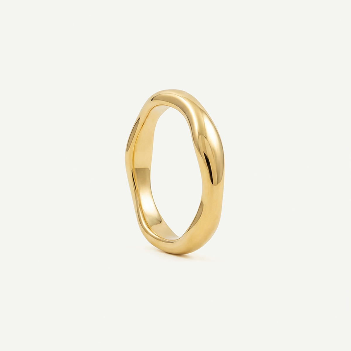 Thick Wavey Ring