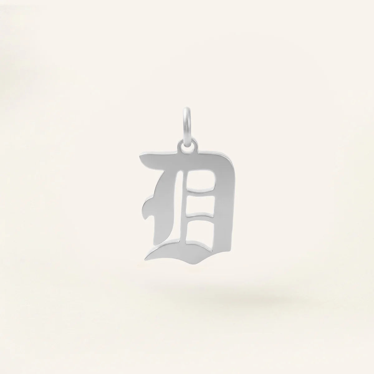 Old English Monogram Charm