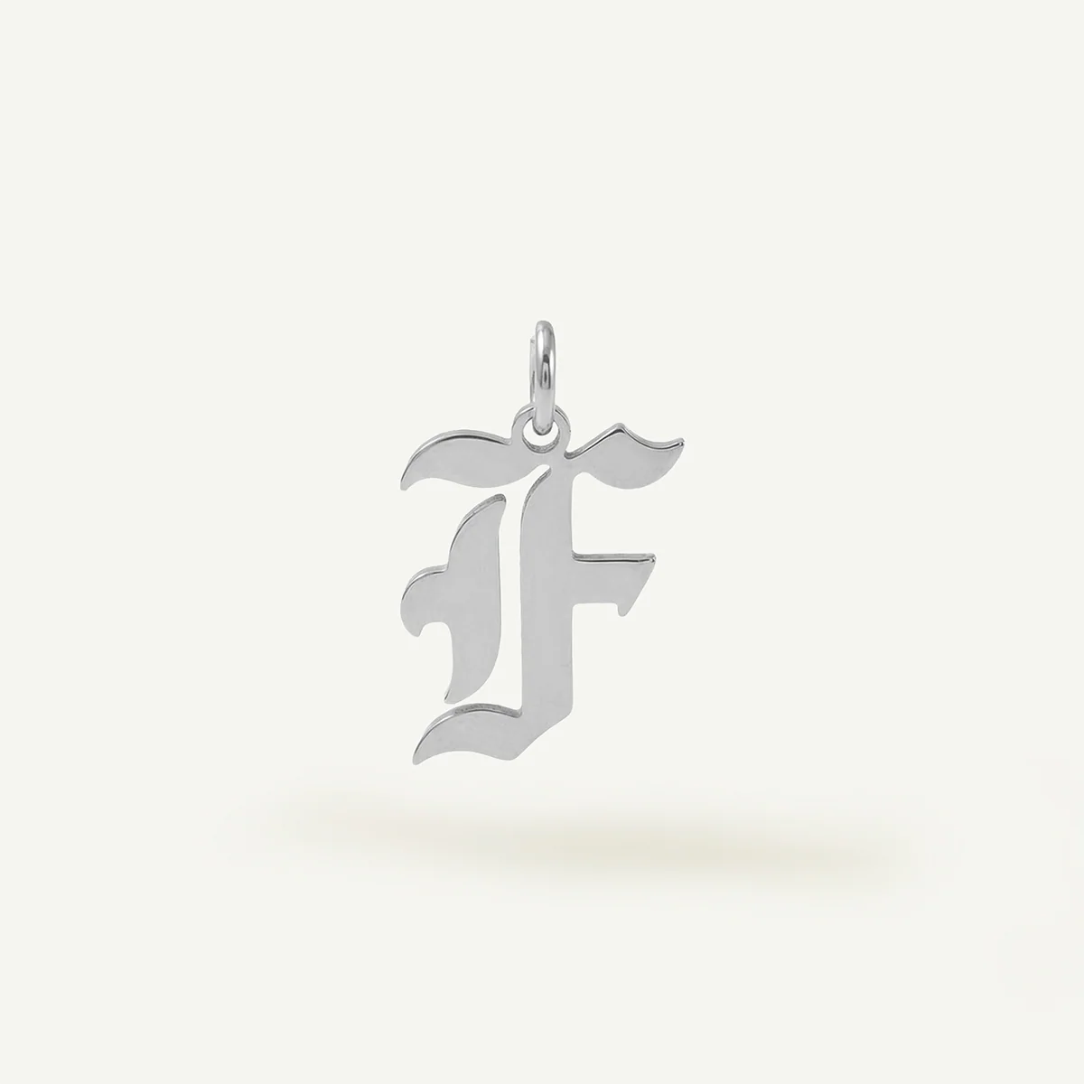 Old English Monogram Charm