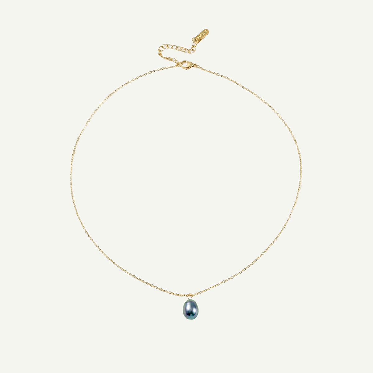 Everyday Pearl Necklace, Gold