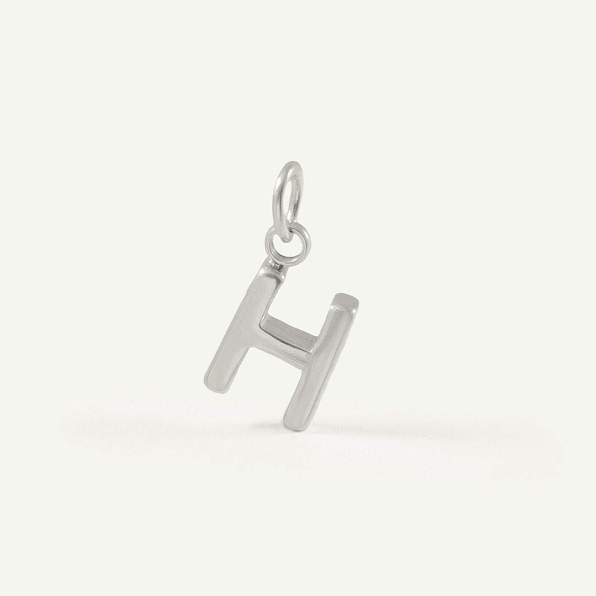 Floating Monogram Letter Charm