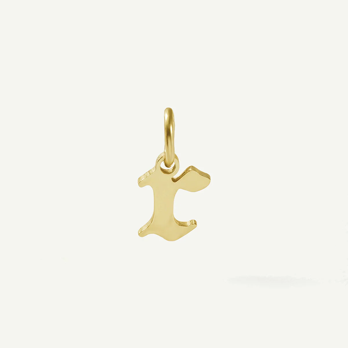 Old English Lowercase Monogram Charm