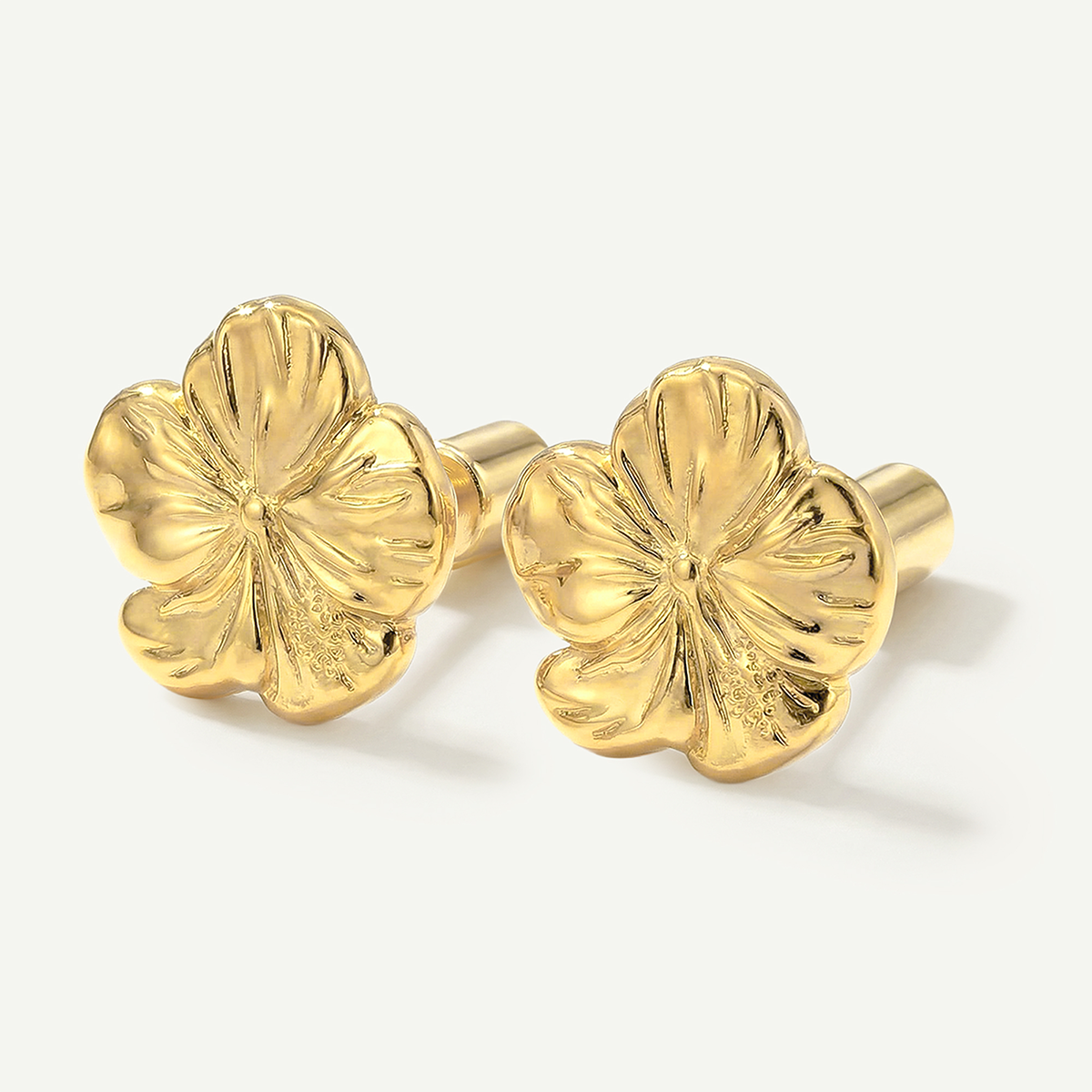 Hibiscus Studs, Gold
