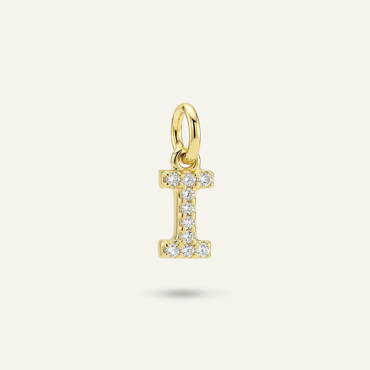 Diamond Monogram Letter Charm
