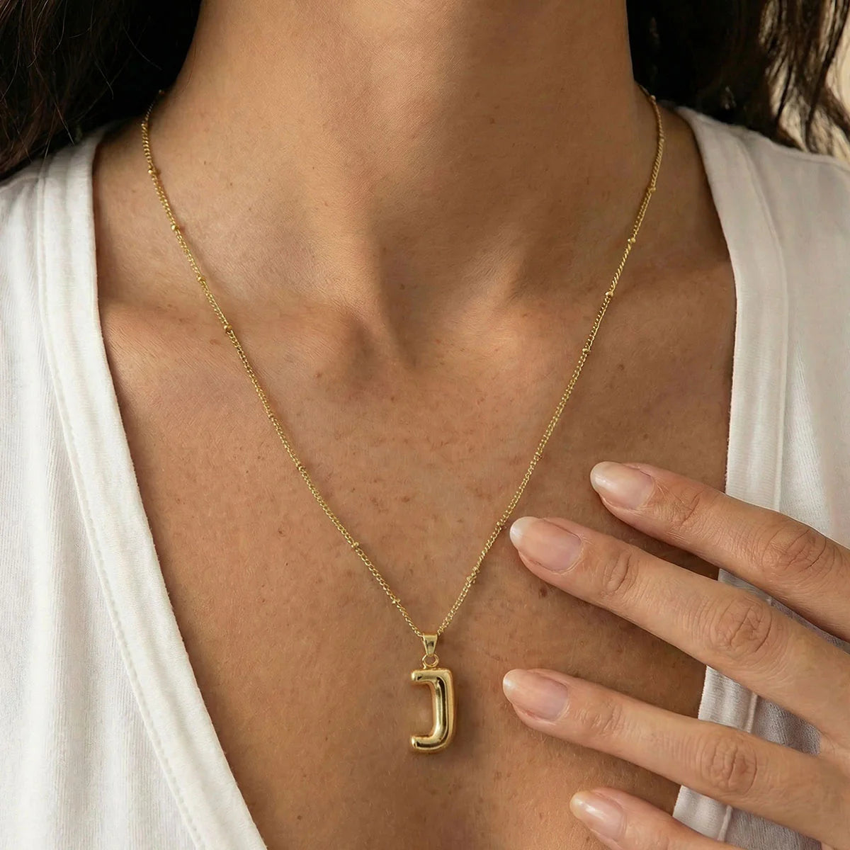 The Lauren Monogram Necklace