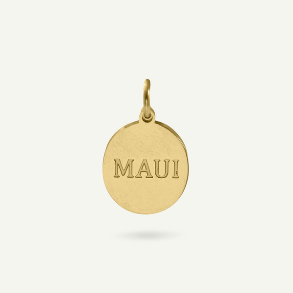 Maui Circle Charm