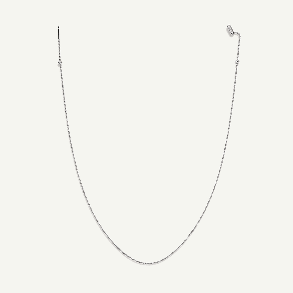 Ball Chain 1.2mm Chain Threader Necklace