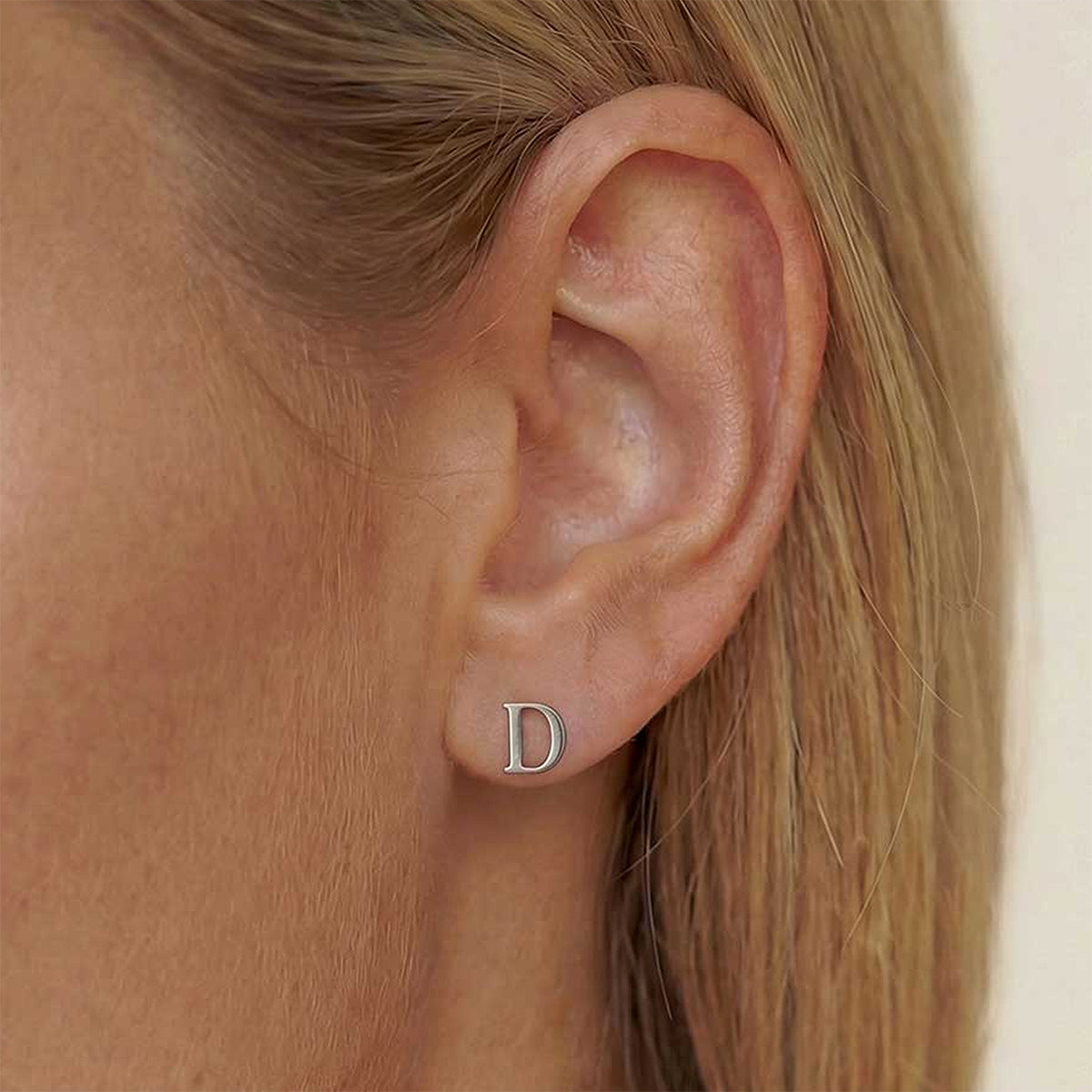 Basic Monogram Studs