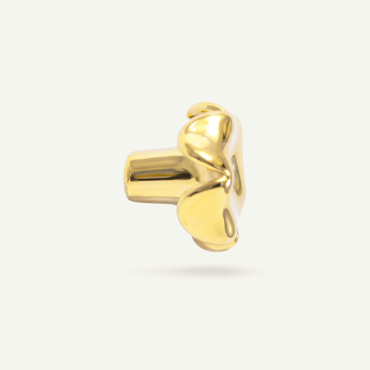 Puakenikeni Bead Charm, Gold