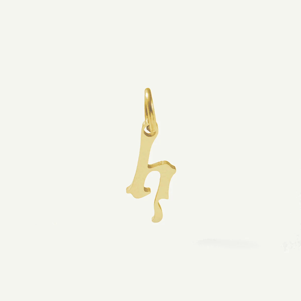 Old English Lowercase Monogram Charm
