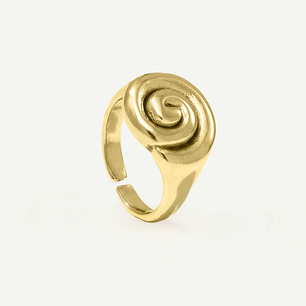 Infinite Spiral Ring