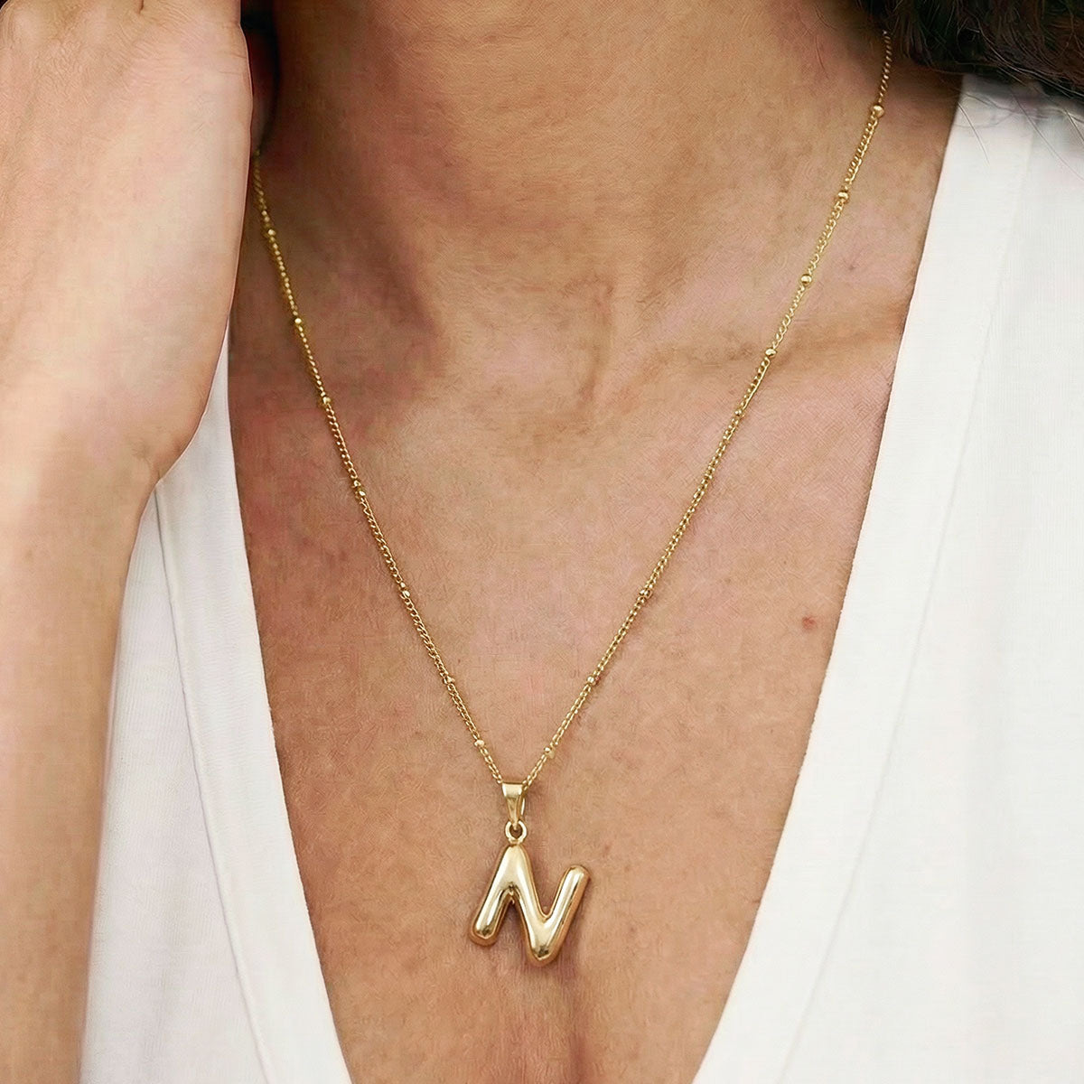 The Lauren Monogram Necklace