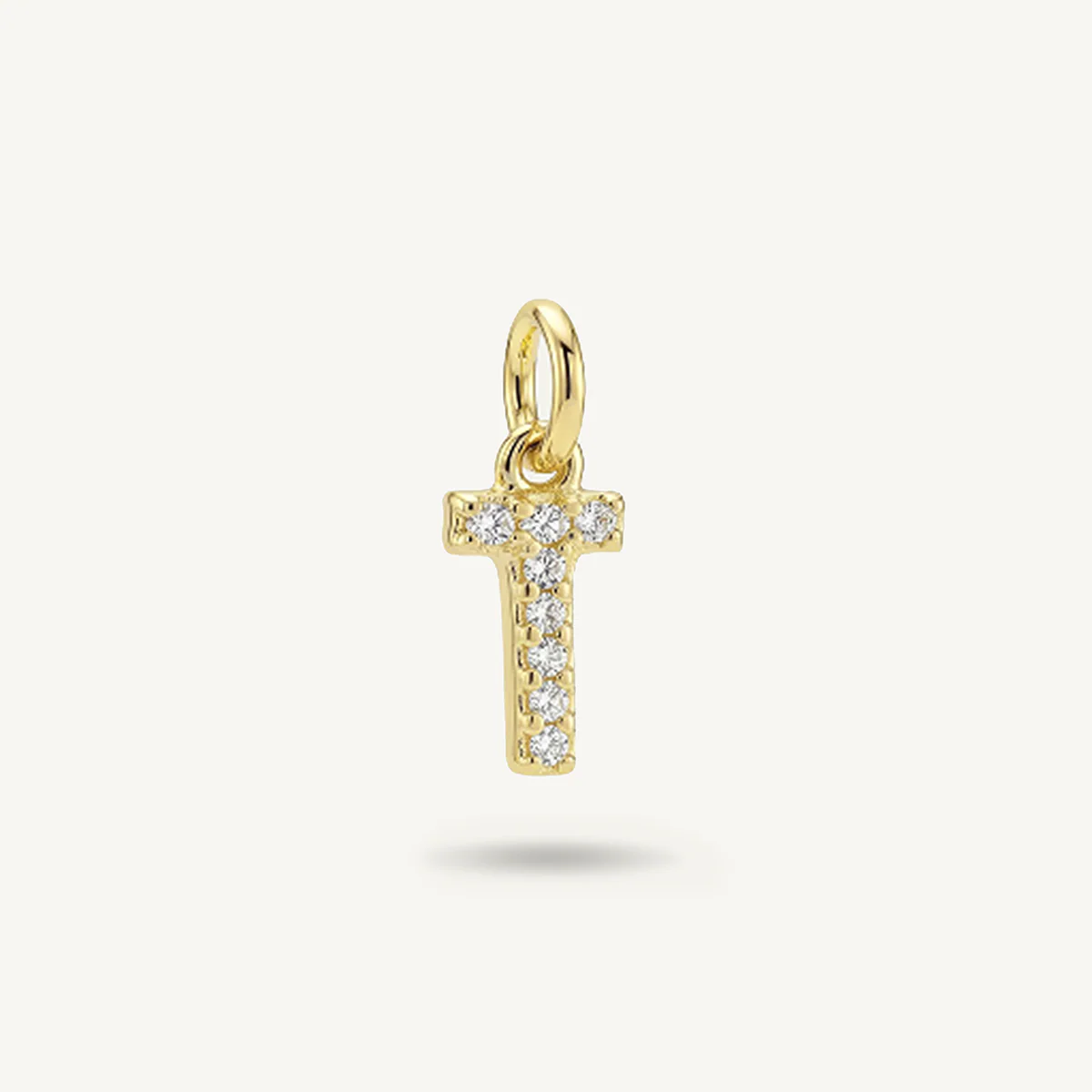 Diamond Monogram Letter Charm